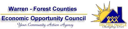 Warren Forest Counties EOC - Supportive Housing